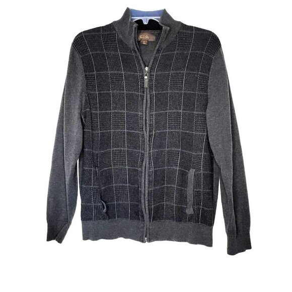 Tasso Elba Jacket Zip Up Sweater Size M - Picture 3 of 12